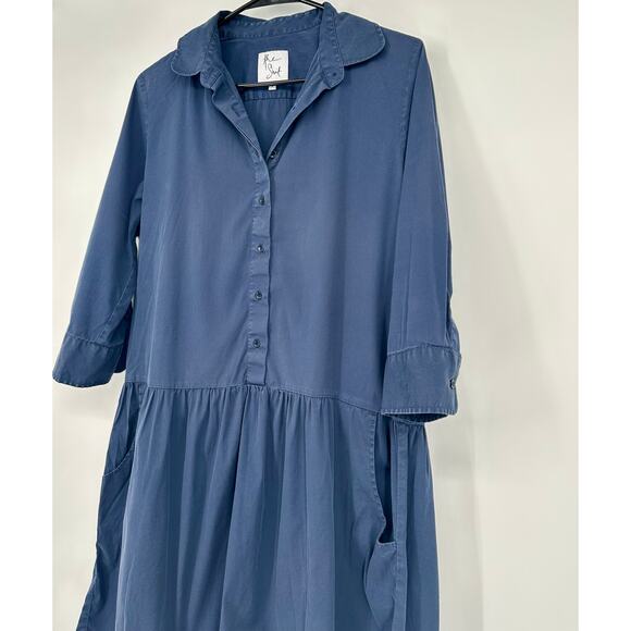 The Shirt by Rochelle Behrens Drop-Waist Shirt Dress - Picture 3 of 9